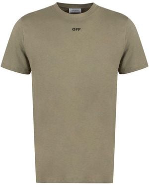 Off-White c/o Virgil Abloh T-Shirts - Green