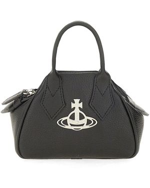 Vivienne Westwood Borsa "yasmine" Mini Unisex - Black