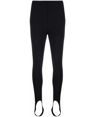 Wardrobe NYC Stirrup Leggings - Blue