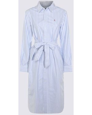 Polo Ralph Lauren And Cotton Dress - Blue