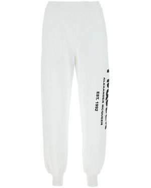 Alexander McQueen LEGGINGS - White