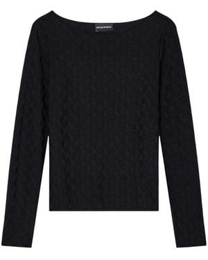 Emporio Armani Sweaters - Black