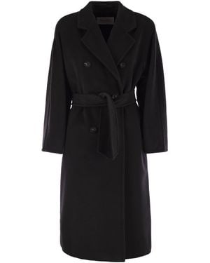 Max Mara Madame - Virgin Wool And Cashmere Coat - Black
