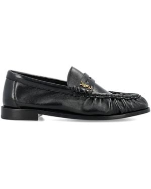 Saint Laurent Le Penny Loafers - Black