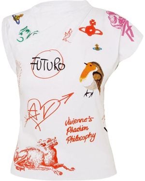Vivienne Westwood Hebo Top Clothing - White