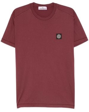 Stone Island T-shirt Clothing - Red