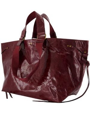 Isabel Marant Wardy Gz Shopper Bag - Red