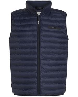 Calvin Klein Quilted Vest - Blue