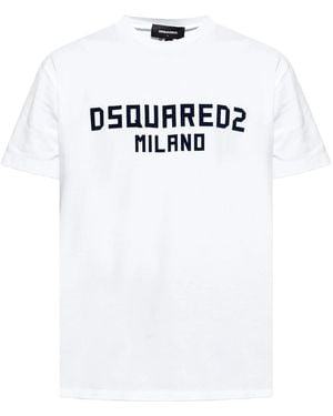 DSquared² Cool Fit Tee - White