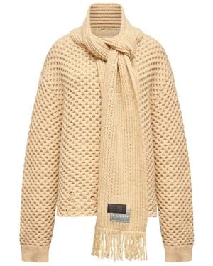 MM6 by Maison Martin Margiela Crewneck - Natural