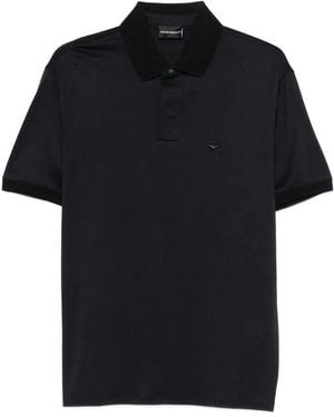Emporio Armani Polo Shirts - Black