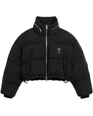 Ami Paris Coats & Jackets - Black