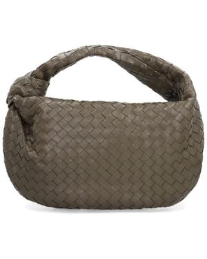 Bottega Veneta Jodie Leather Shoulder Bag - Brown
