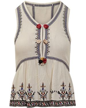 Isabel Marant Top Kourtney - White
