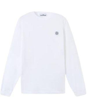 Stone Island T-shirts And Polos - White