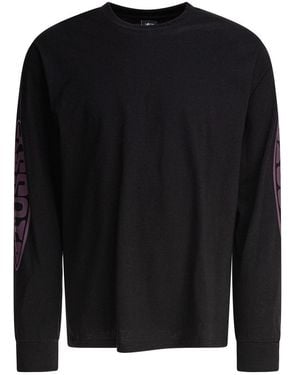 Stussy Pill Ls Tee - Black