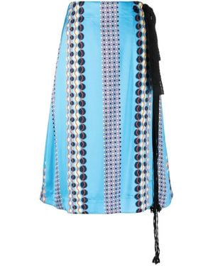 Wales Bonner Skirt - Blue