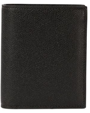 Valextra "3 Cc" Compact Wallet - Black