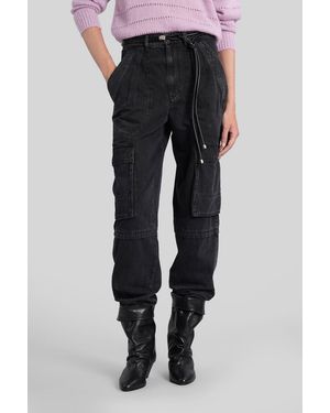 Isabel Marant Nayla Jeans - Black