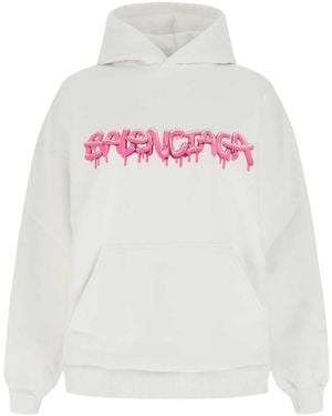 Balenciaga Sweatshirts - White