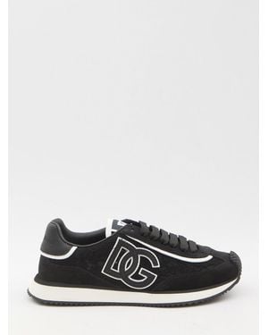 Dolce & Gabbana Sneakers Dg Cushion - Black