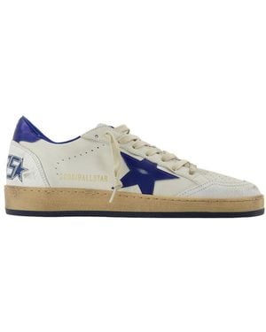 Golden Goose Ball Star Trainers - Blue