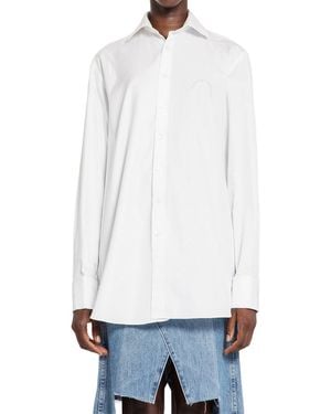 E.L.V. Denim Shirts - White