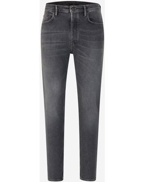 Acne Studios Slim Fit River Jeans - Gray
