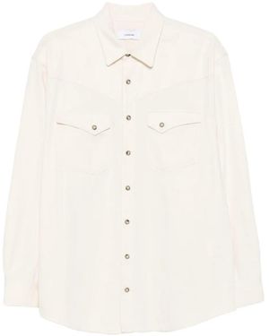 Lardini Double-Pocket Shirt - White