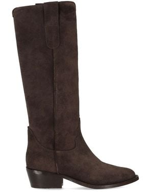 Duccio Del Duca Dark Texan Boot - Brown