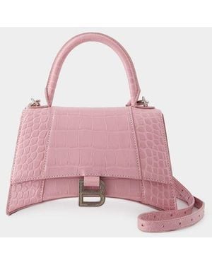 Balenciaga Hourglass Small Bag - Pink