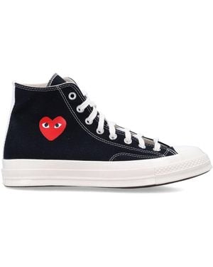 COMME DES GARÇONS PLAY Small Heart Hi Top - Black