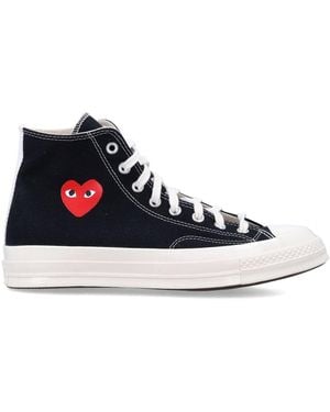 CONVERSE x COMME des GARÇONS PLAY Small Heart Hi Top - Black
