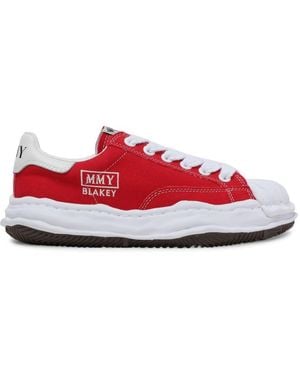 Maison Mihara Yasuhiro Trainers - Red