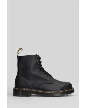 Dr. Martens 1460 Pascal Combat Boots - Black