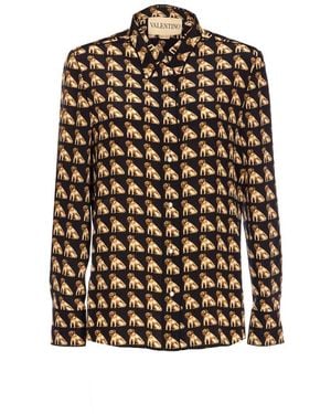 Valentino Garavani Shirts - Brown