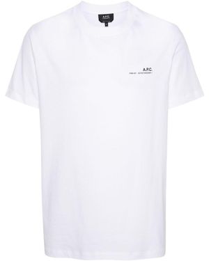 A.P.C. T-Shirts And Polos - White
