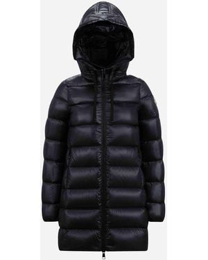 Moncler Suyen Quilted Coat - Black