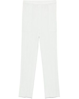 Pleats Please Issey Miyake Trousers - White