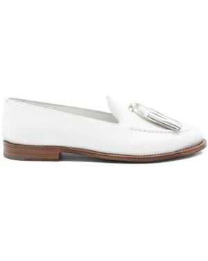 Church's Smooth Leather Loafers With Tassels Shoes - White