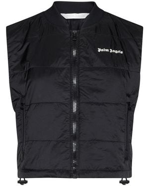 Palm Angels Coats - Black