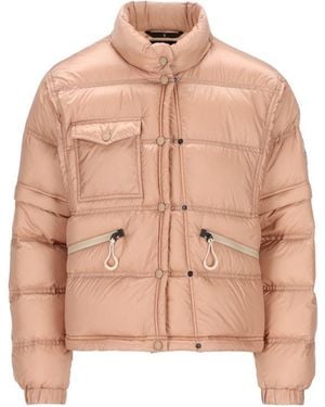 Moncler Coats - Pink