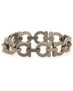 Ferragamo "Gancini" Bracelet - Metallic