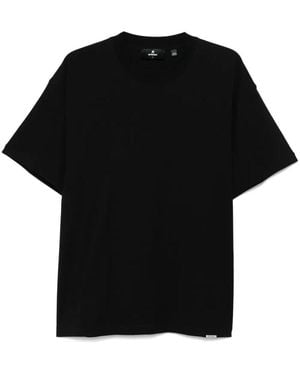 Represent "initial Oversized" T-shirt Clothing - Black