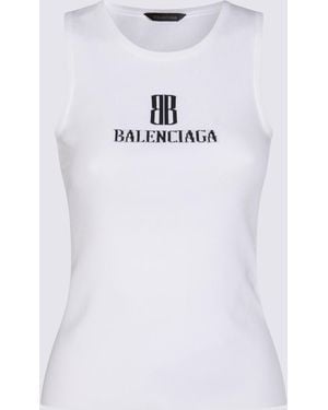 Balenciaga Top Bianco - White