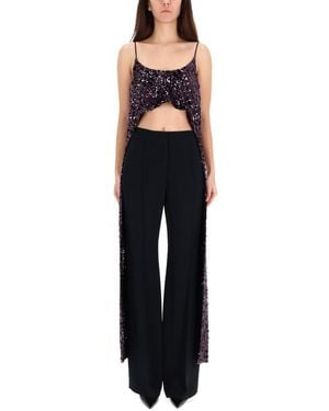 Rabanne Sequined Top - Black