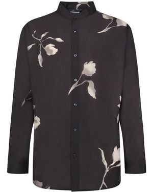 Emporio Armani Casual Shirts - Black