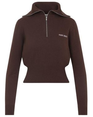 Miu Miu Jumper - Brown