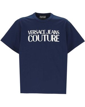 Versace Jeans Couture Shirts in Blue for Men | Lyst