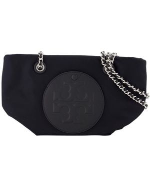 Tory Burch Ella Chain Small Crossbody - Black